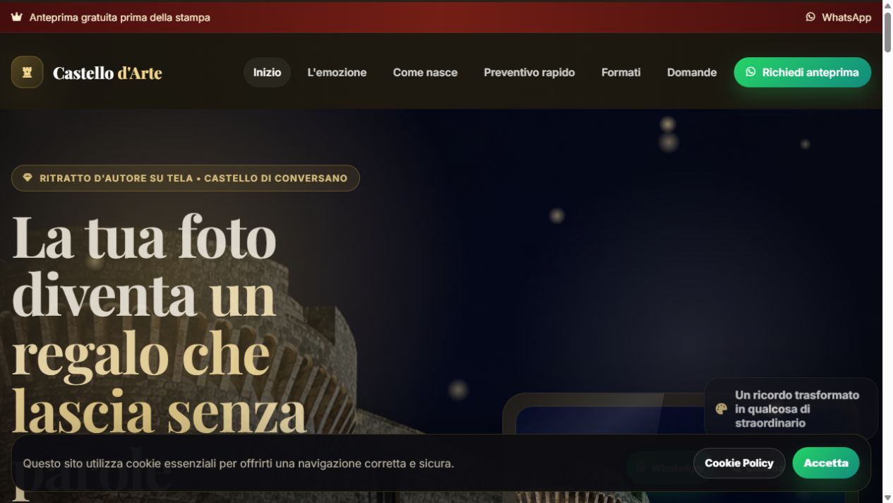 Anteprima del progetto Arte Privata